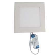 Dimmable LED panel light 12W square recessed ultra-thin