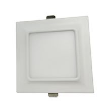 Ultra-thin led panel ceiling light 9W square recessed white arc series