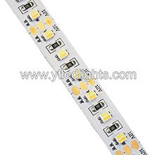 3528 Color Temperature Adjustable LED Strip Lights 120led/m 24V 10mm width 2 chips in one led