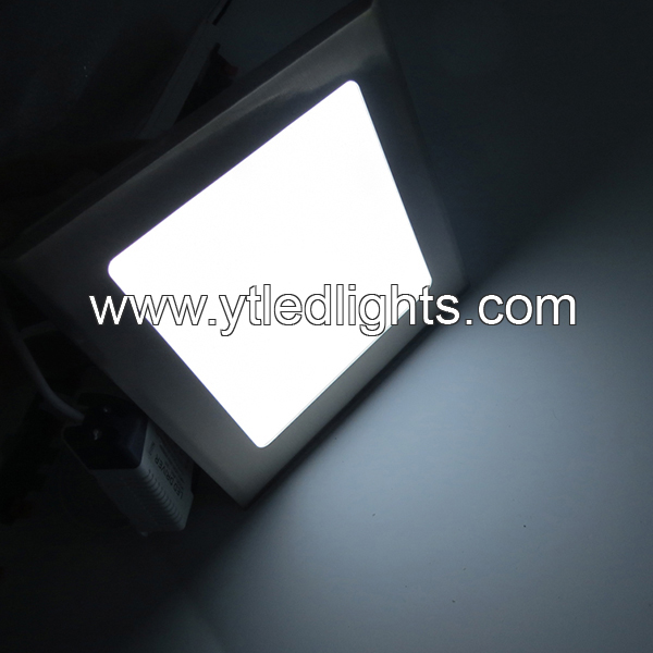 LED-panel-ceiling-light-12W-ultra-thin-square-surface-mounted-nichel-plated-color