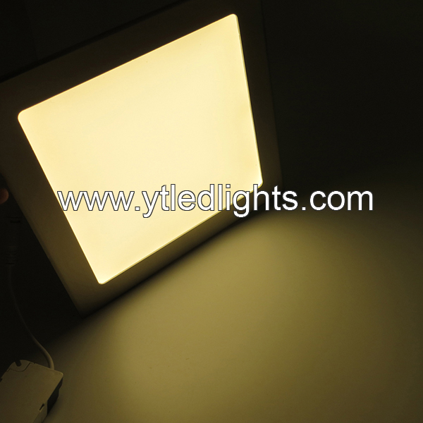 LED-panel-ceiling-light-18W-ultra-thin-square-surface-mounted-nichel-plated-color