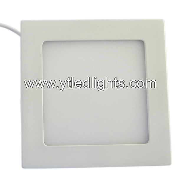 Led Panel Ceiling Light 9w Ultra Thin Square Recessed 3