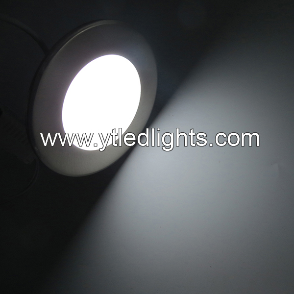 LED-panel-light-12W-round-recessed-nichel-plated-color