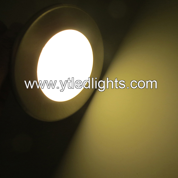 LED-panel-light-9W-round-recessed-nichel-plated-color