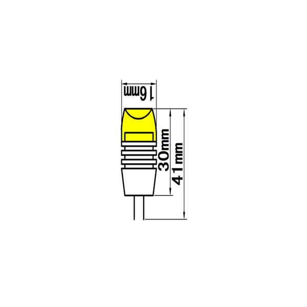 2W COB G4 LED AC/DC10-20V Crystal Light 