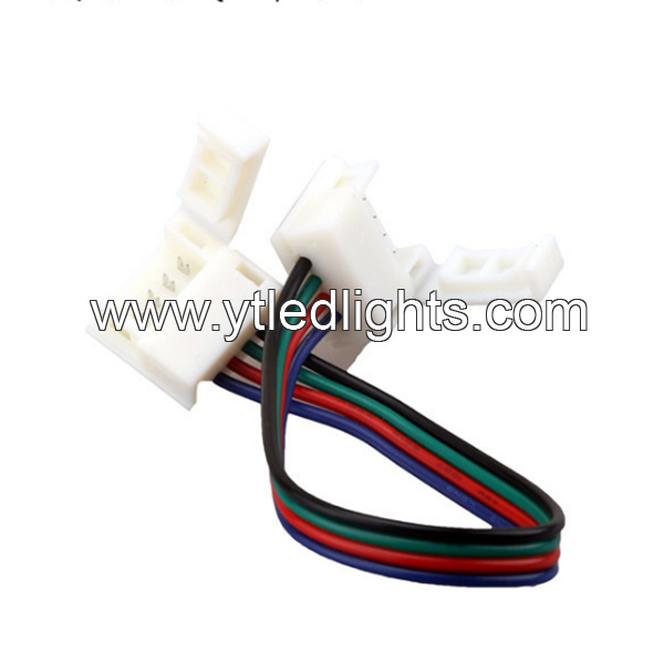 5050-led-strip-double-connector-10mm-with-wire-for-IP65-led-strip