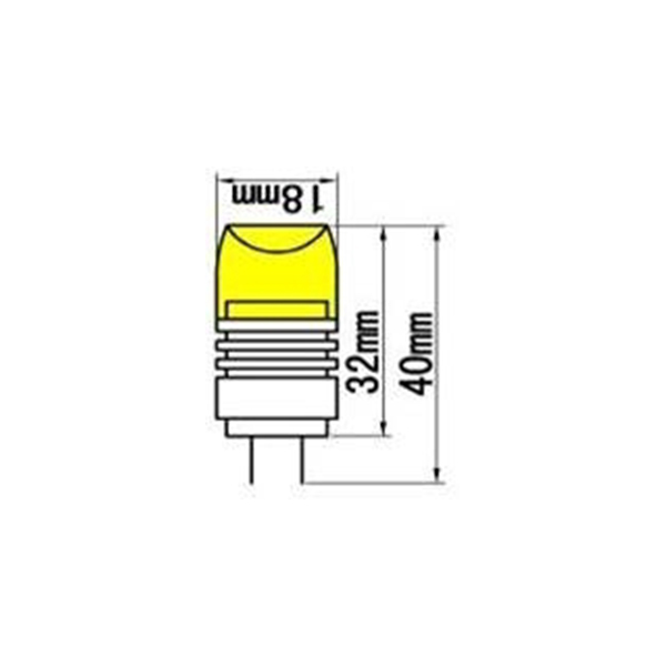 G4 3w 1pcs COB led light bulb lamp