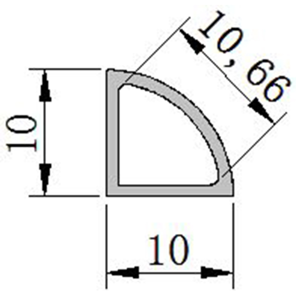 Alu-profile-for-10mm-PCB-Board