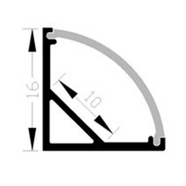 Alu-profile-for-10mm-PCB-Board