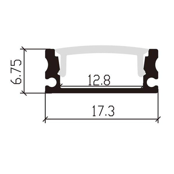 Alu-profile-for-12mm-PCB-Board