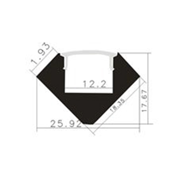 Alu-profile-for-12mm-PCB-Board