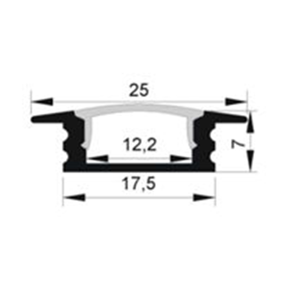 Alu-profile-for-10-12mm-PCB-Board