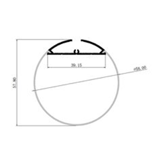 Alu-profile-for-39mm-PCB-Board