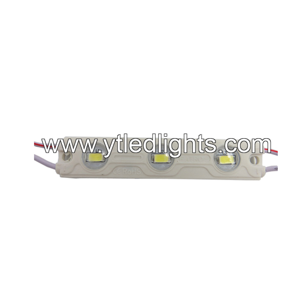 LED module 1.5W 3led 5730 smd 12V IP65 injection module