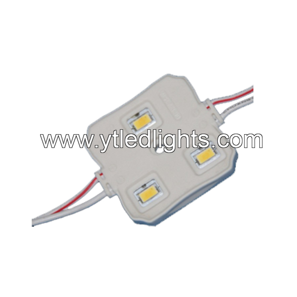 LED module 1.5W 3led 5730 smd 12V IP65 injection module