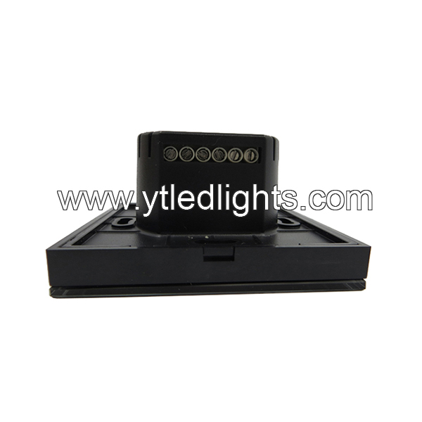 RGB-LED-strip-dimmer-12-24V-12A-touch-screen-black-color-for-RGB-led-strip