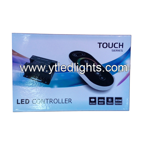 RGB-LED-strip-dimmer-12-24V-18A-touch-screen-for-RGB-led-strip