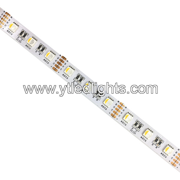 Rgbw 5050 Led Strip 4 Chips In One Led 60ledm 12v24v 12mm Width Yt Led Lights 